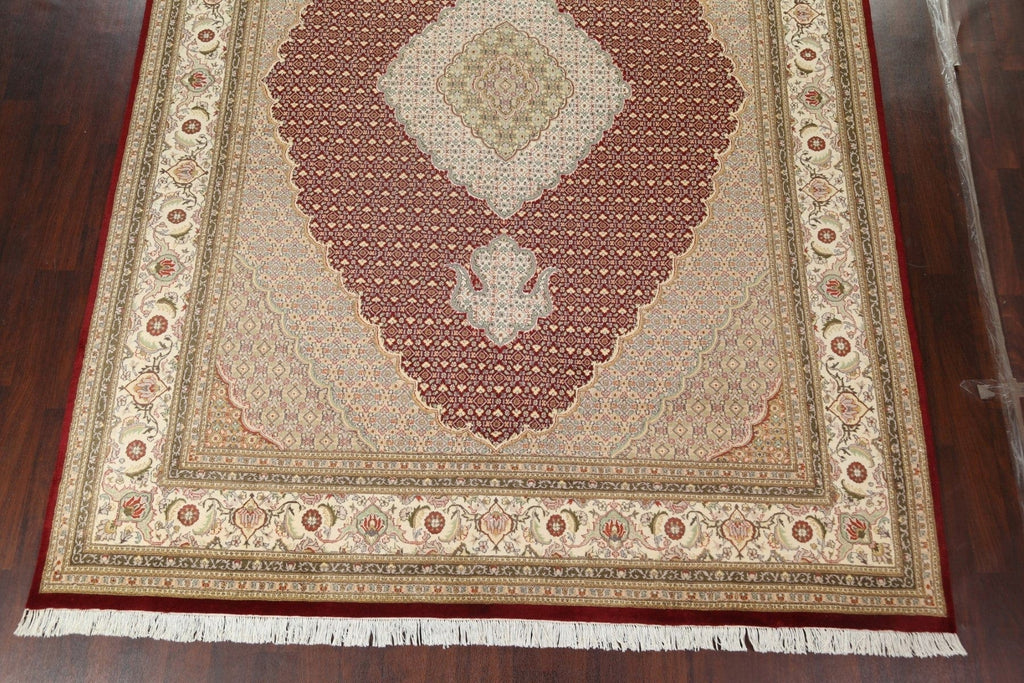 Vegetable Dye Tabriz Mahi Persian Area Rug 9x12