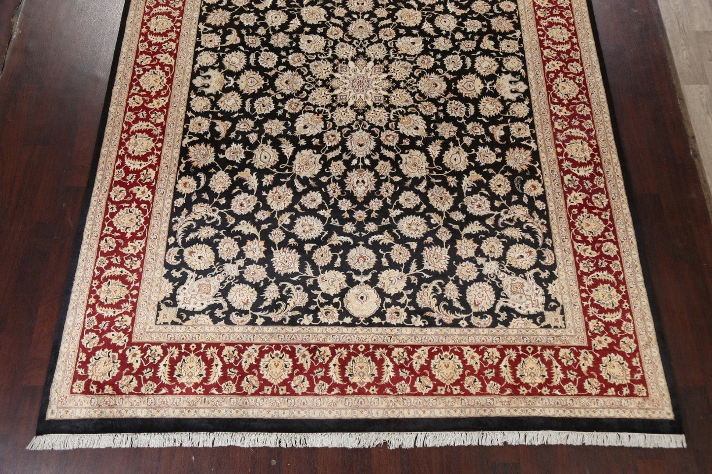 Vegetable Dye Tabriz Wool/ Silk Area Rug 9x12