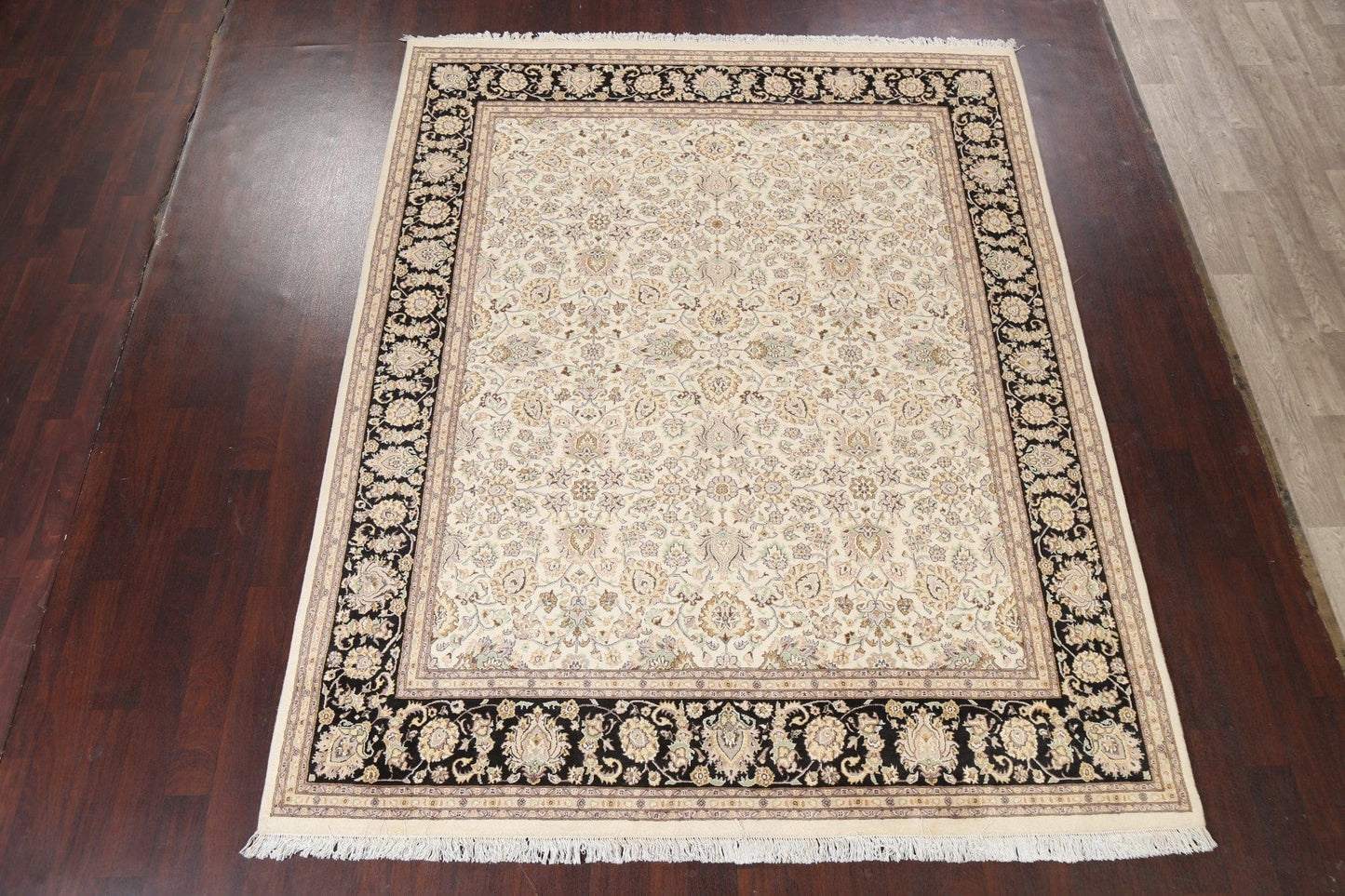 Vegetable Dye Tabriz Wool Area Rug 8x10