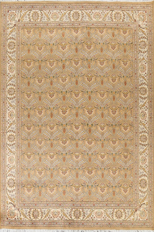 Vegetable Dye Aubusson Handmade Area Rug 8x10