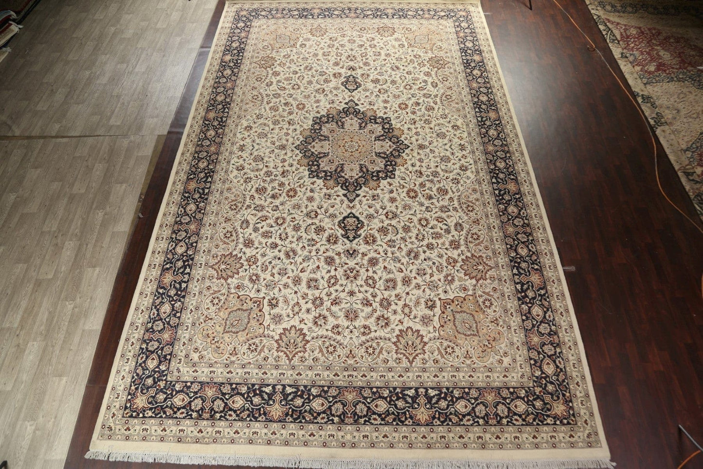 Vegetable Dye Tabriz Wool Area Rug 12x20