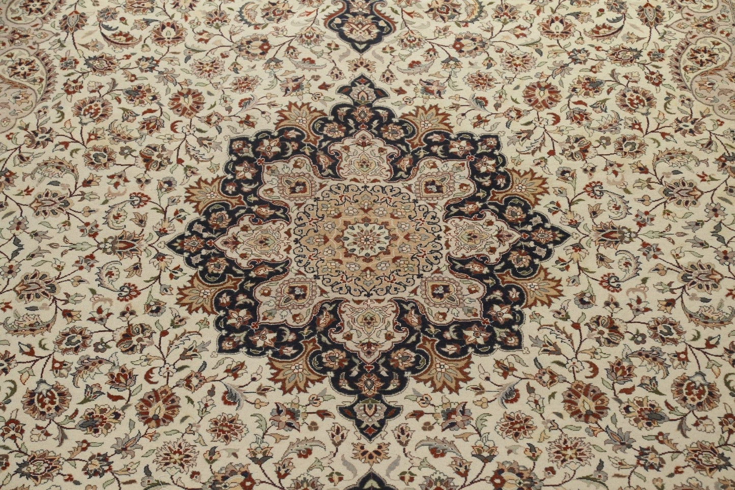 Vegetable Dye Tabriz Wool Area Rug 12x20