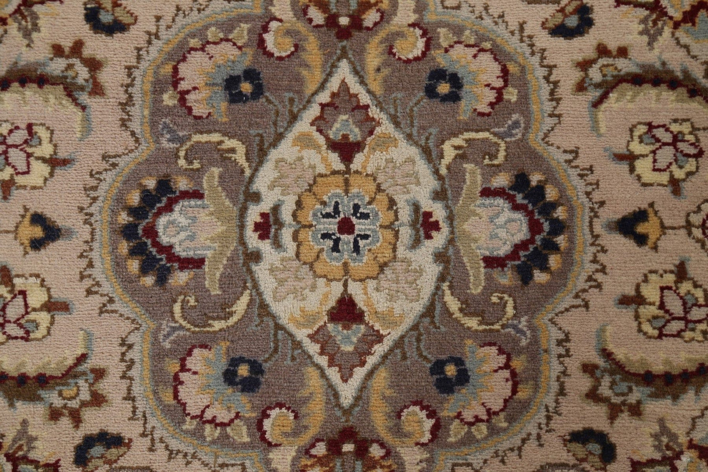 Vegetable Dye Red Tabriz Handmade Rug 12x18