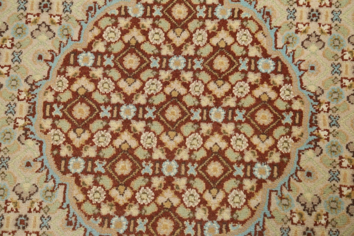 Vegetable Dye Tabriz Mahi Persian Area Rug 10x14