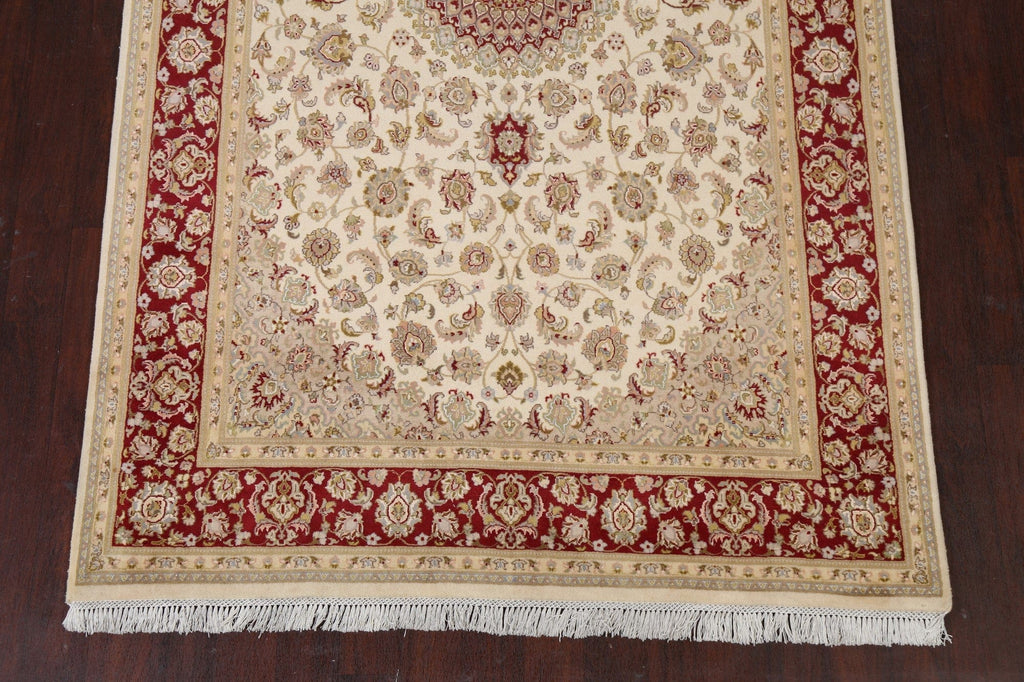 Vegetable Dye Tabriz Wool Area Rug 6x11