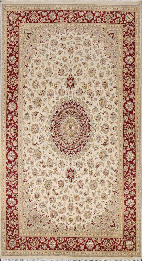 Vegetable Dye Tabriz Wool Area Rug 6x11