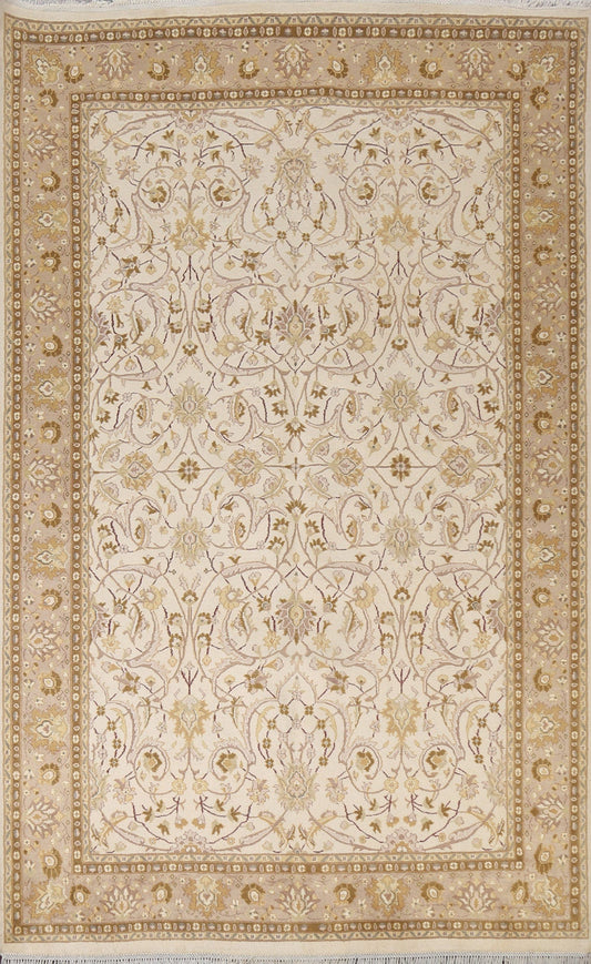 Vegetable Dye Aubusson Oriental Area Rug 7x10