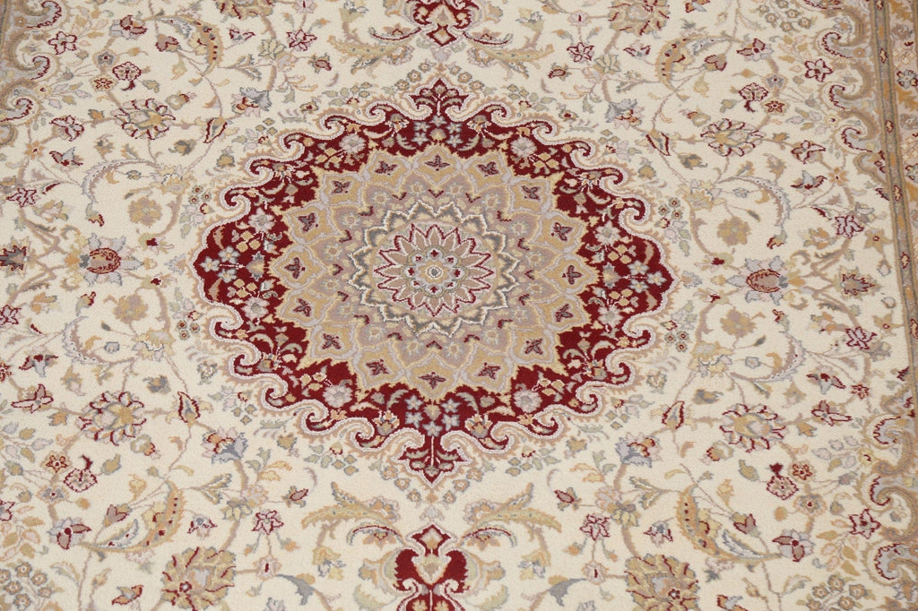 Vegetable Dye Tabriz Oriental Area Rug 7x10