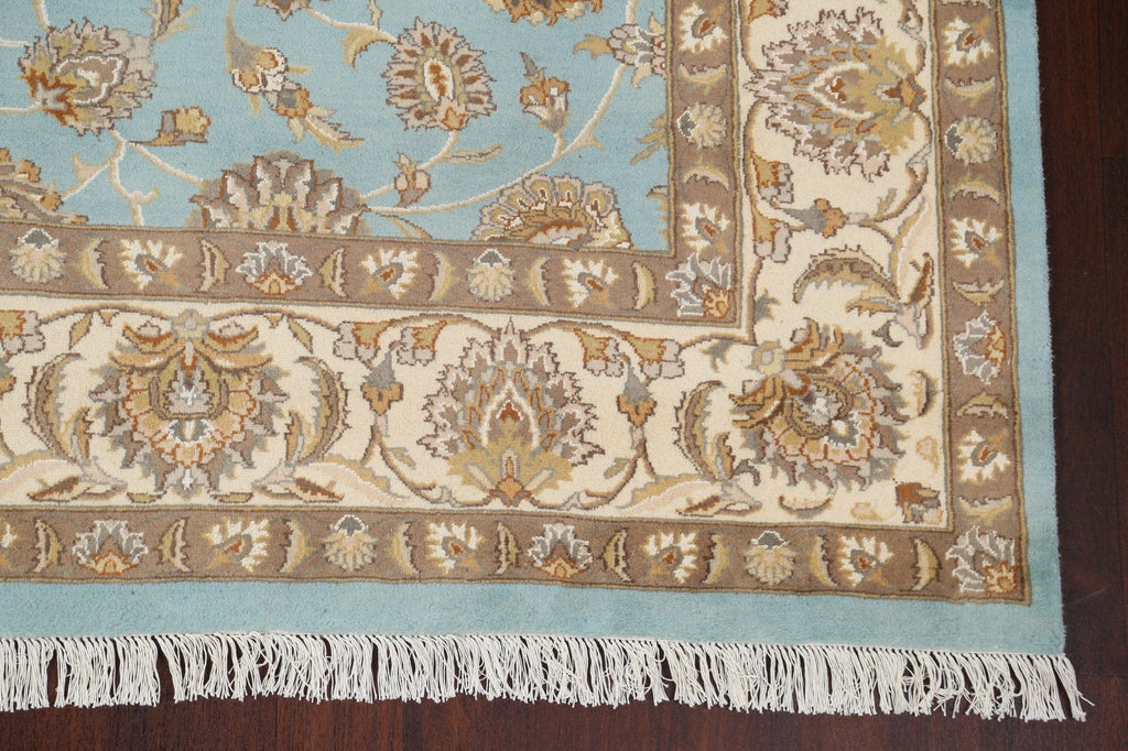 Vegetable Dye Tabriz Wool/ Silk Area Rug 8x10