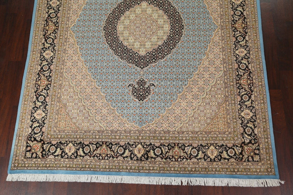 Vegetable Dye Tabriz Mahi Persian Area Rug 8x10