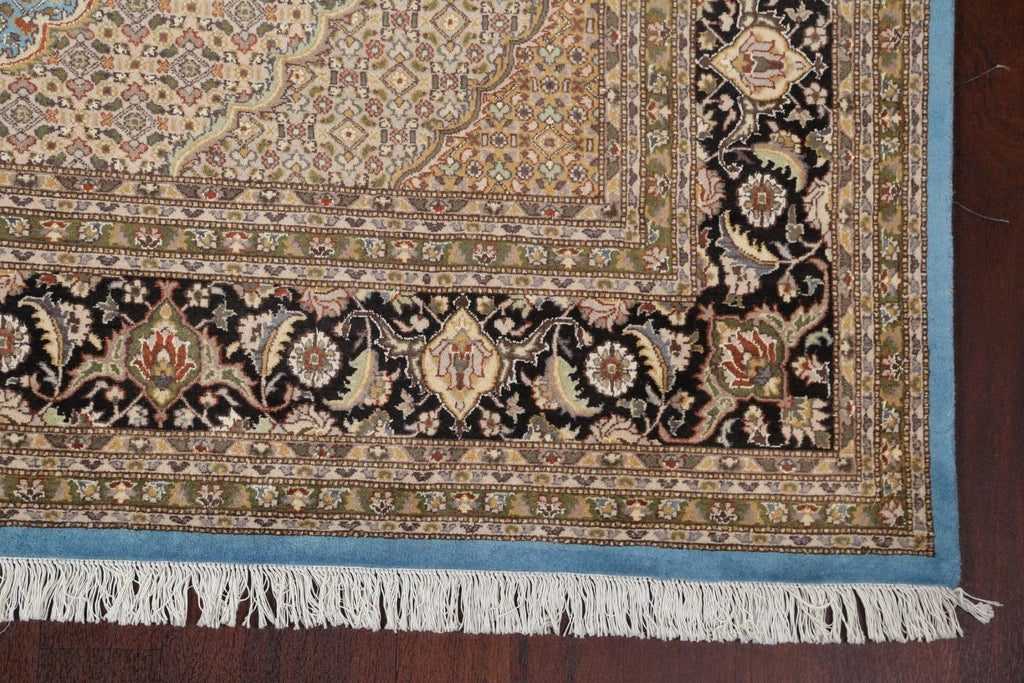 Vegetable Dye Tabriz Mahi Persian Area Rug 8x10