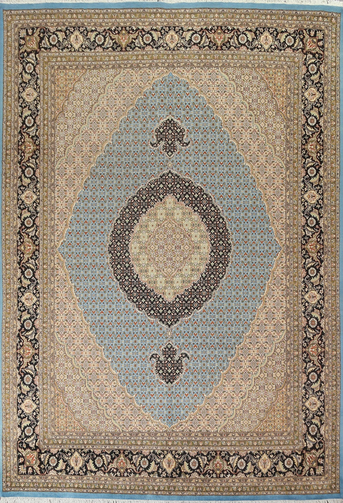 Vegetable Dye Tabriz Mahi Persian Area Rug 8x10