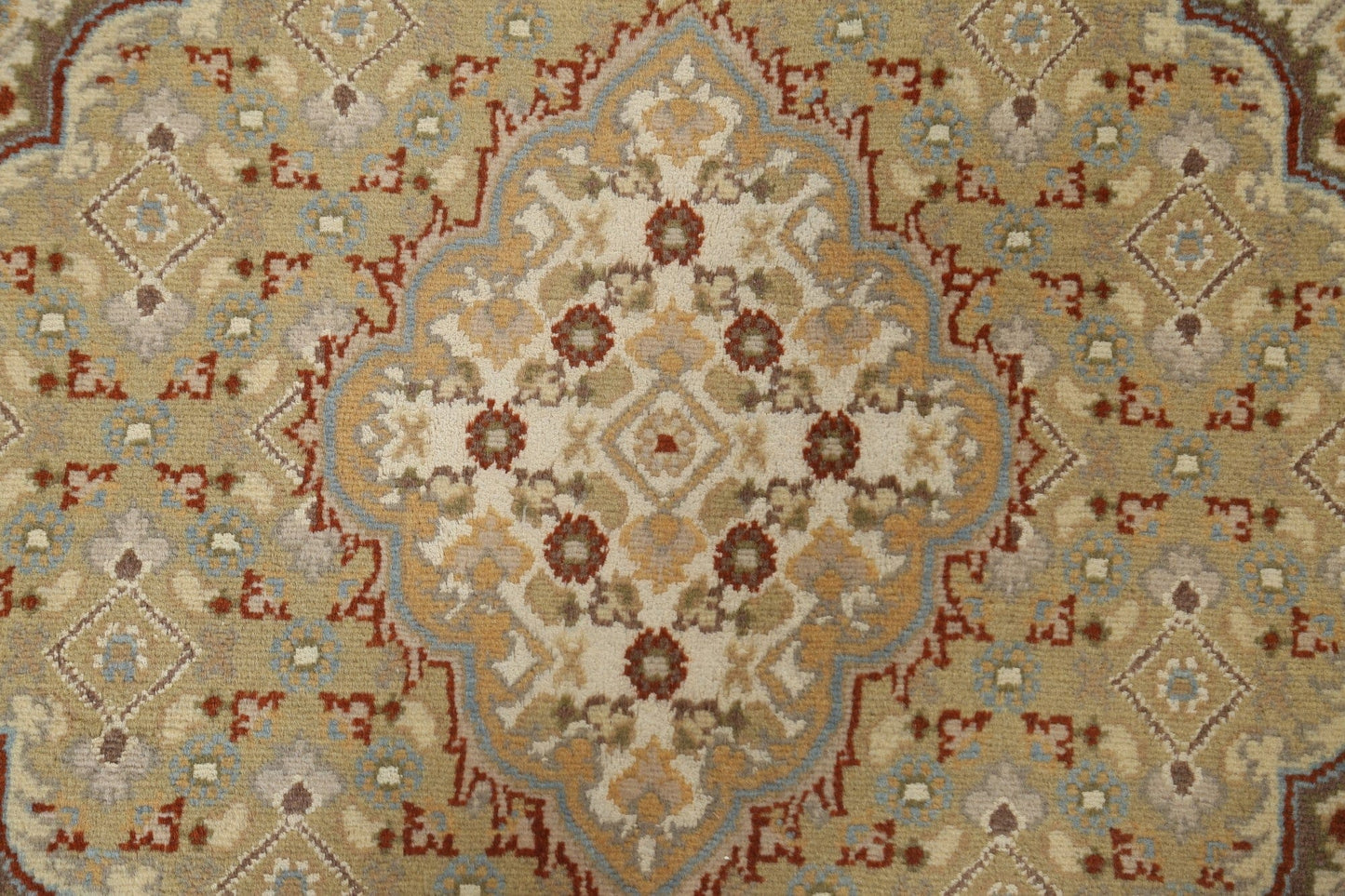 Vegetable Dye Tabriz Mahi Persian Area Rug 10x14