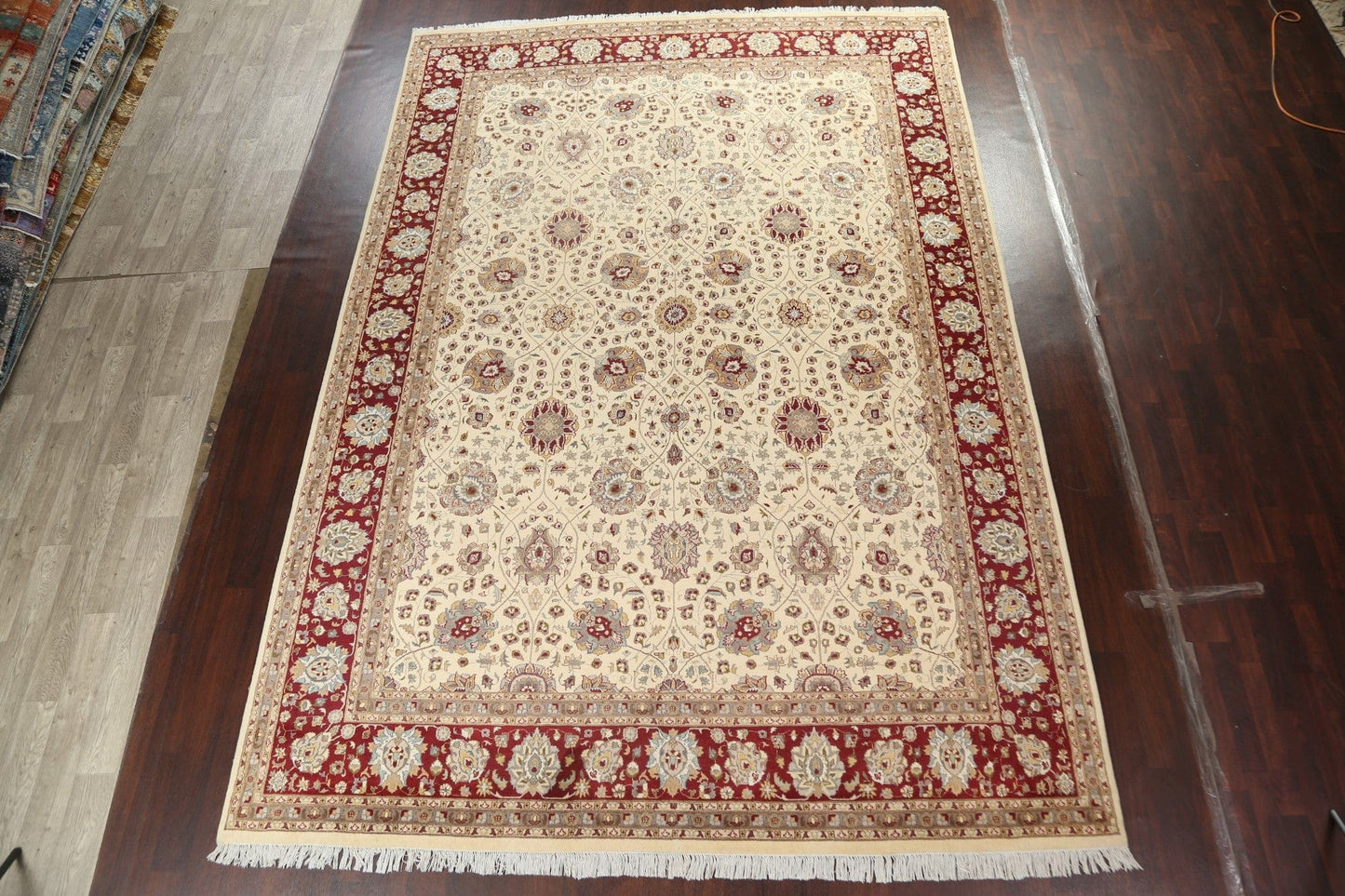 Vegetable Dye Tabriz Handmade Rug 10x14