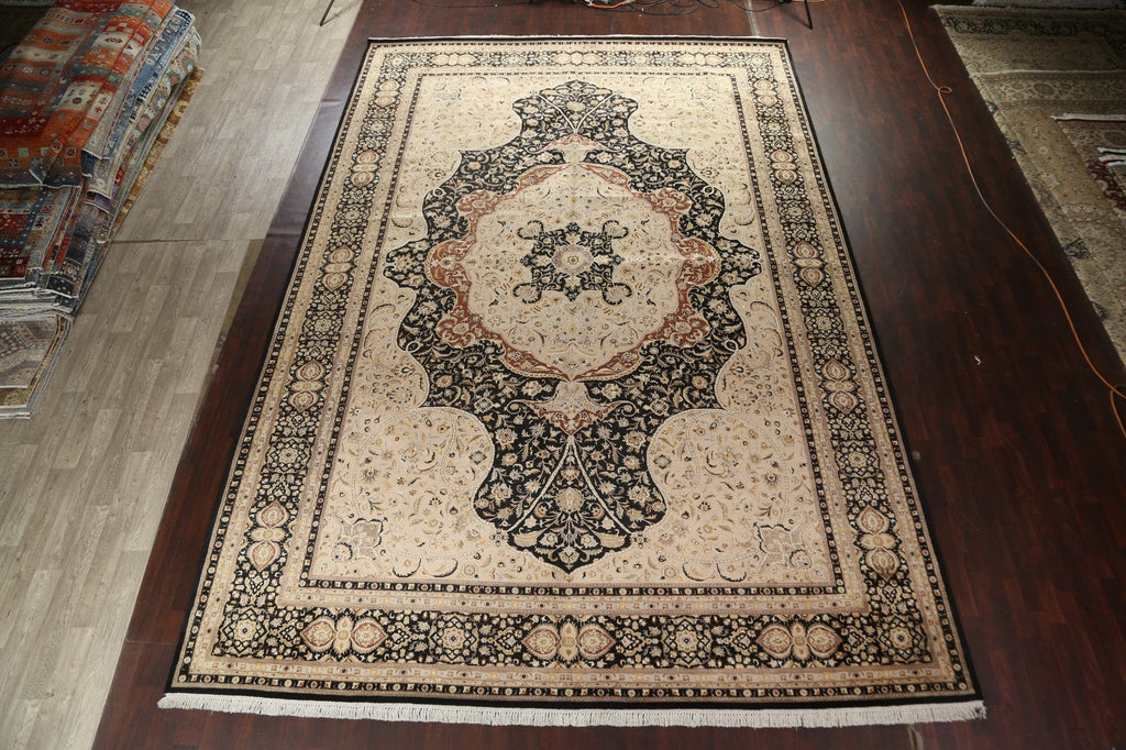 Vegetable Dye Large Tabriz Handmade Rug 12x18