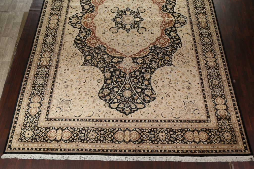 Vegetable Dye Large Tabriz Handmade Rug 12x18