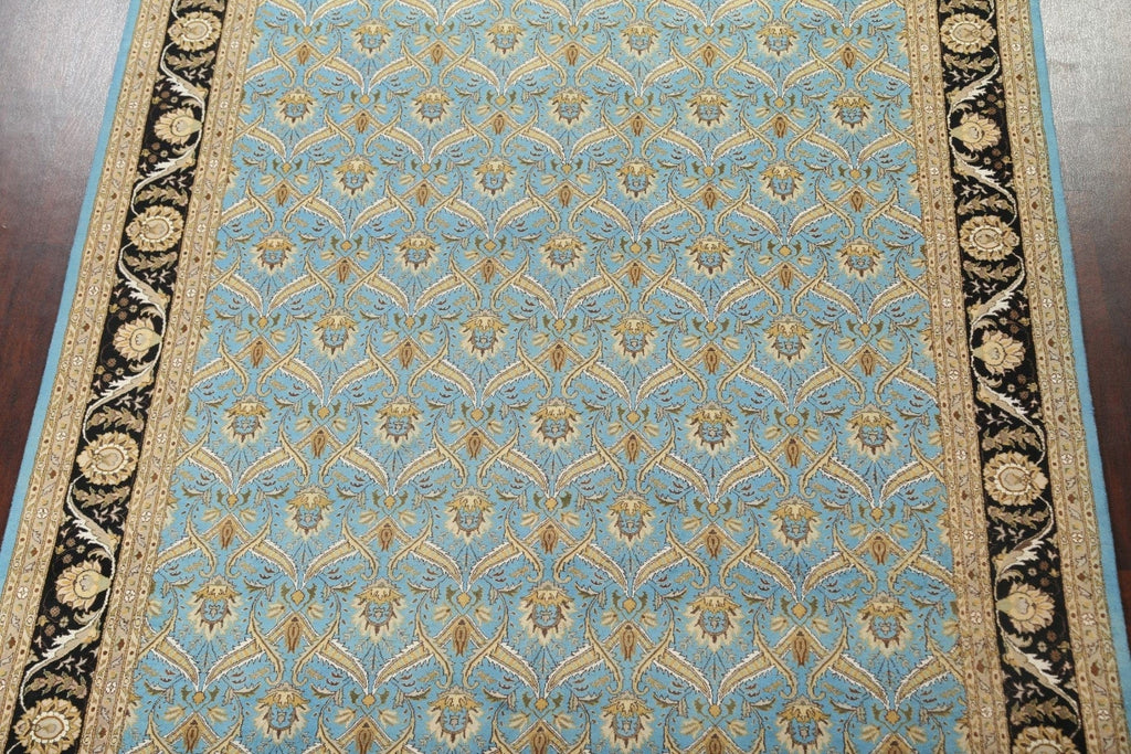 Vegetable Dye Aubusson Hand-Knotted Area Rug 8x10