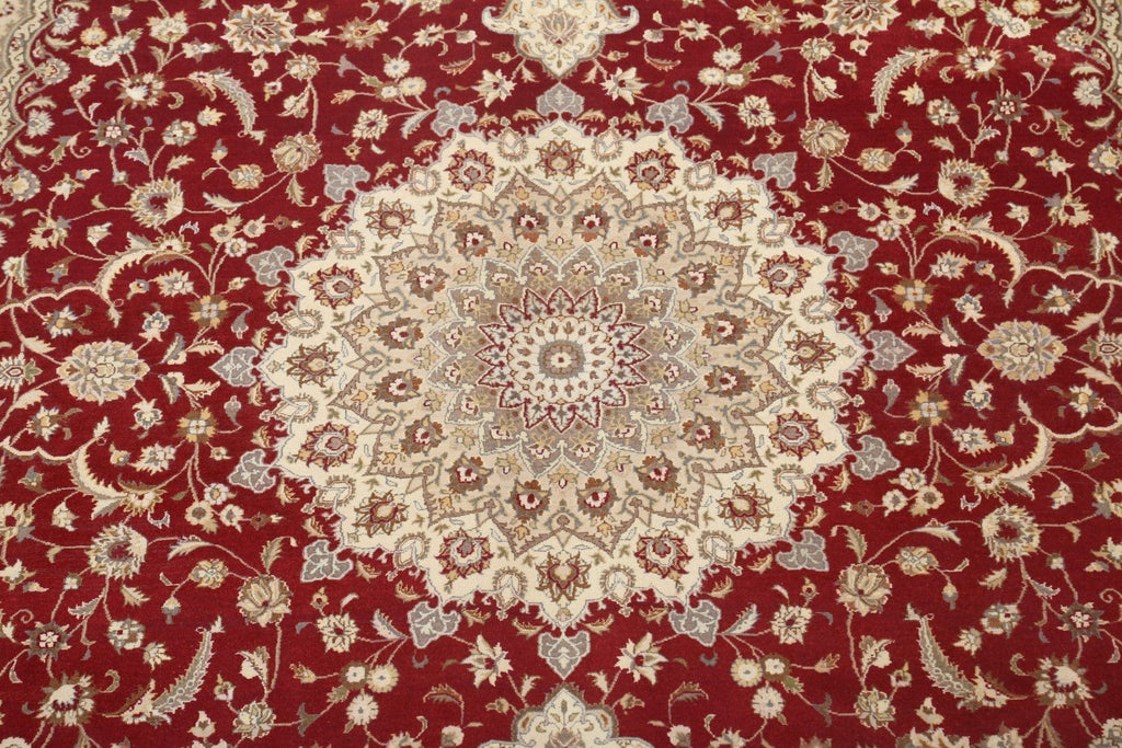 Vegetable Dye Tabriz Wool Area Rug 9x12