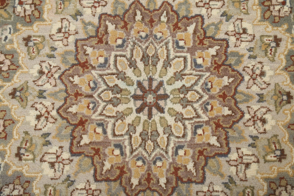 Vegetable Dye Tabriz Hand-Knotted Area Rug 10x13