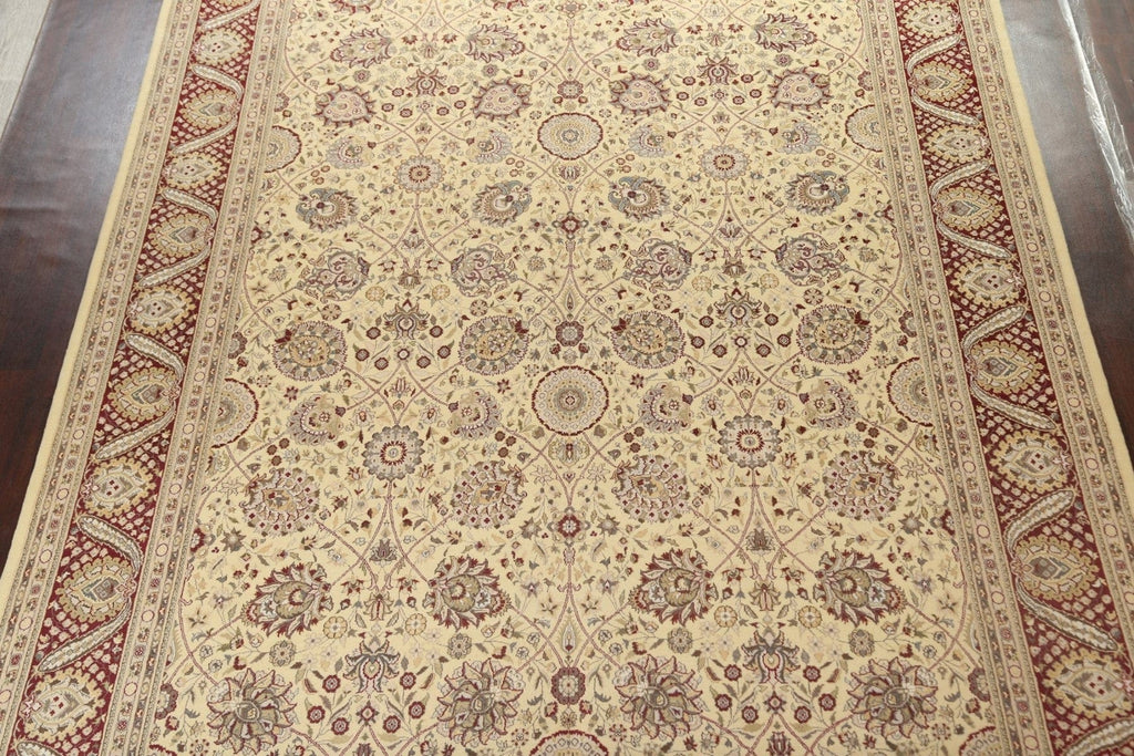 Vegetable Dye Tabriz Handmade Area Rug 10x14