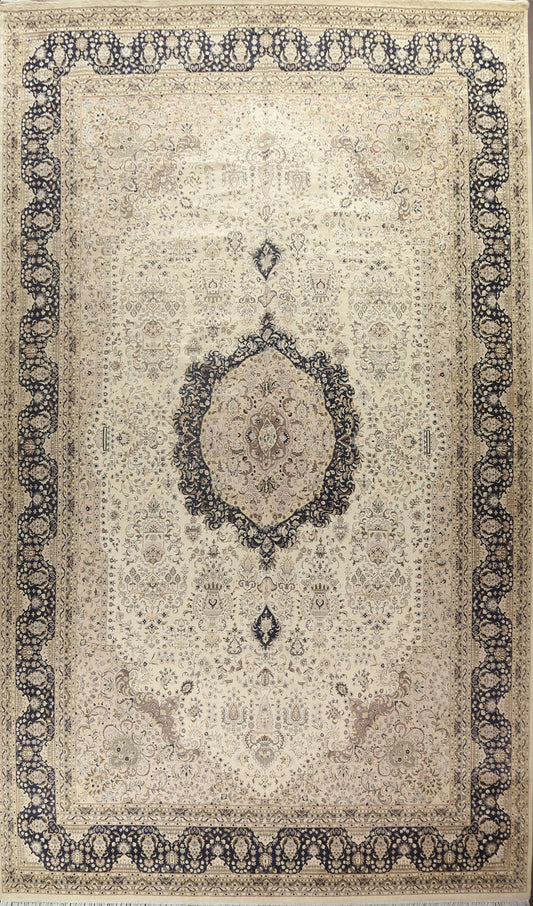 Vegetable Dye Large Tabriz Handmade Rug 12x18