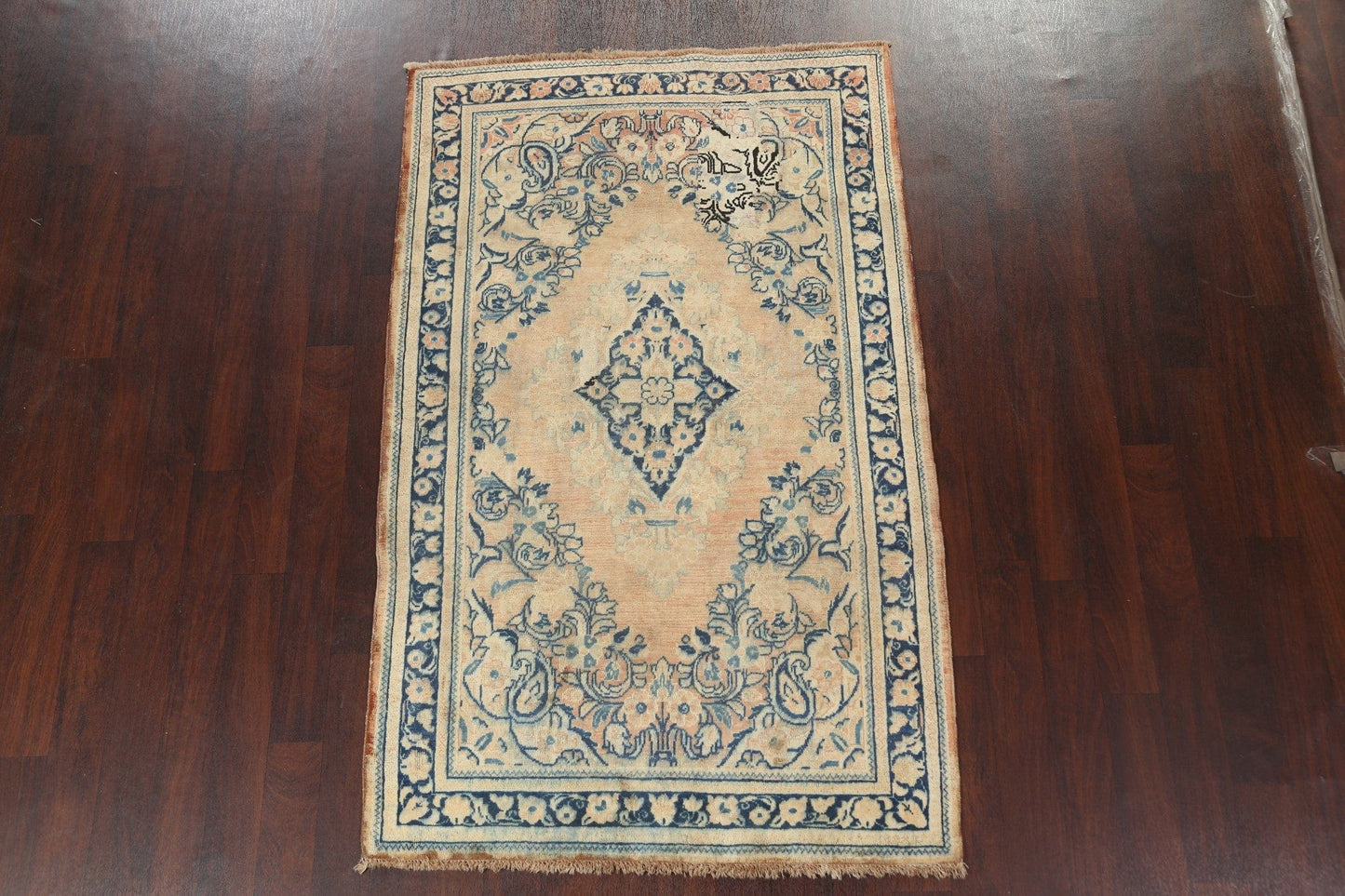 Antique Mahal Persian Area Rug 4x7