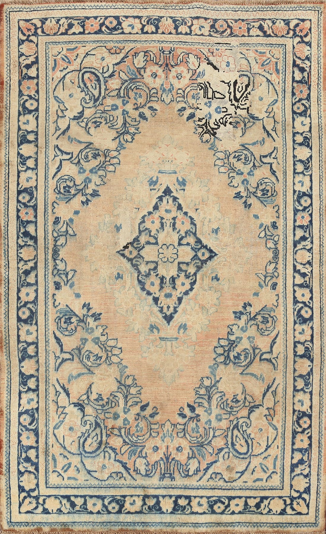 Antique Mahal Persian Area Rug 4x7