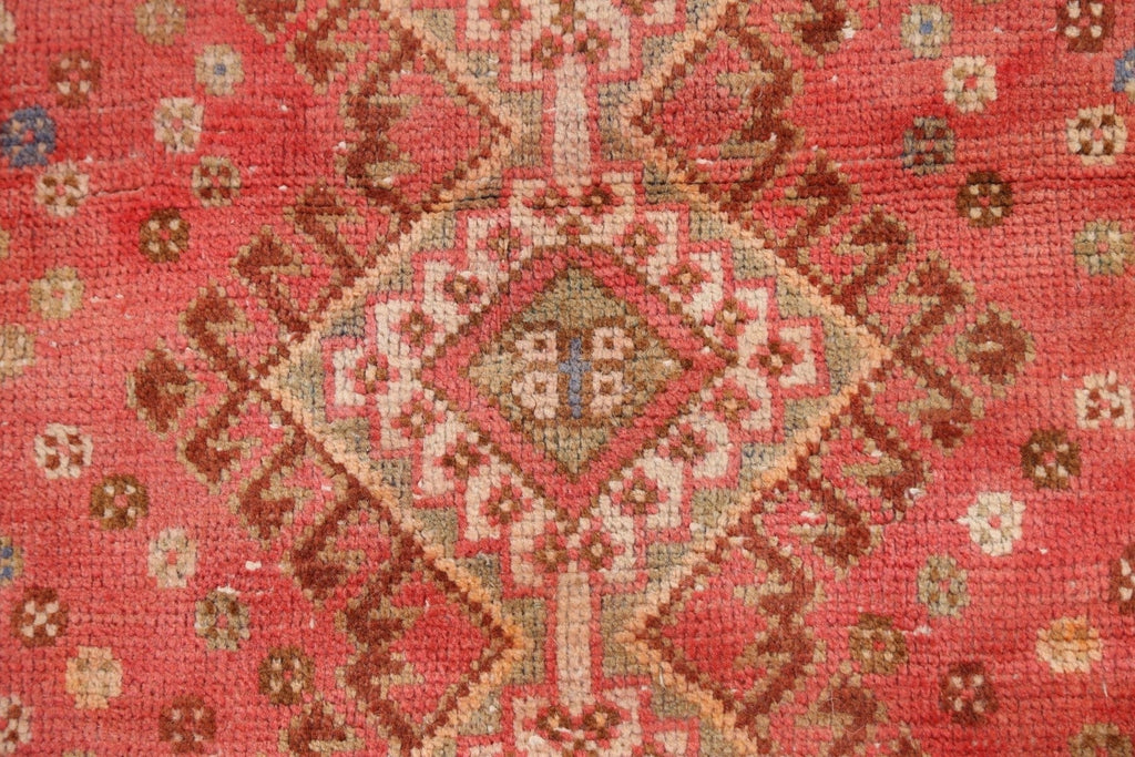 Antique Bakhtiari Persian Area Rug 4x7