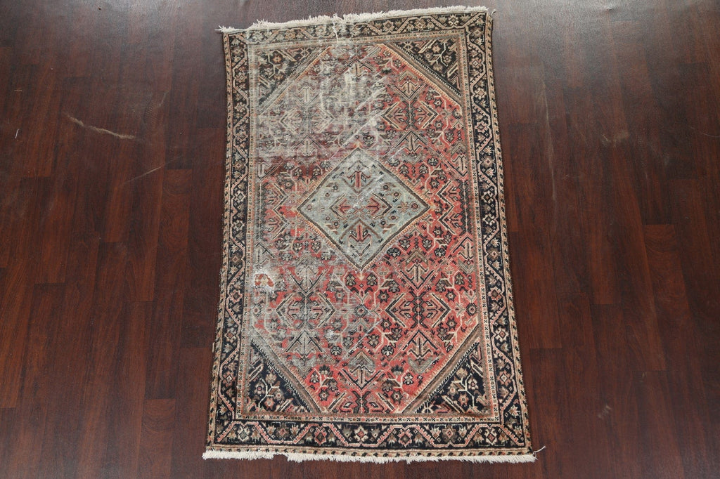 Antique Mahal Persian Area Rug 4x7