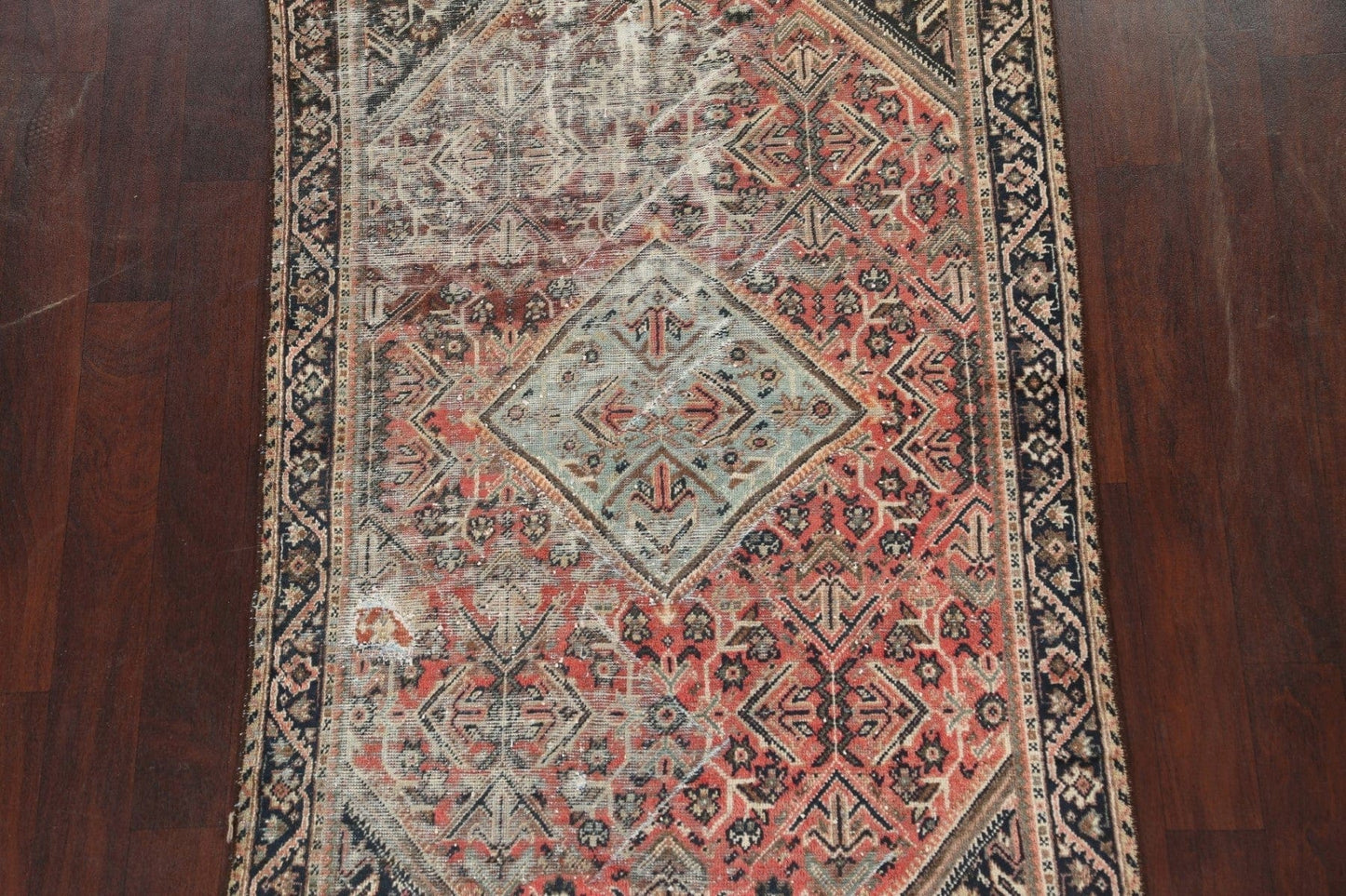 Antique Mahal Persian Area Rug 4x7