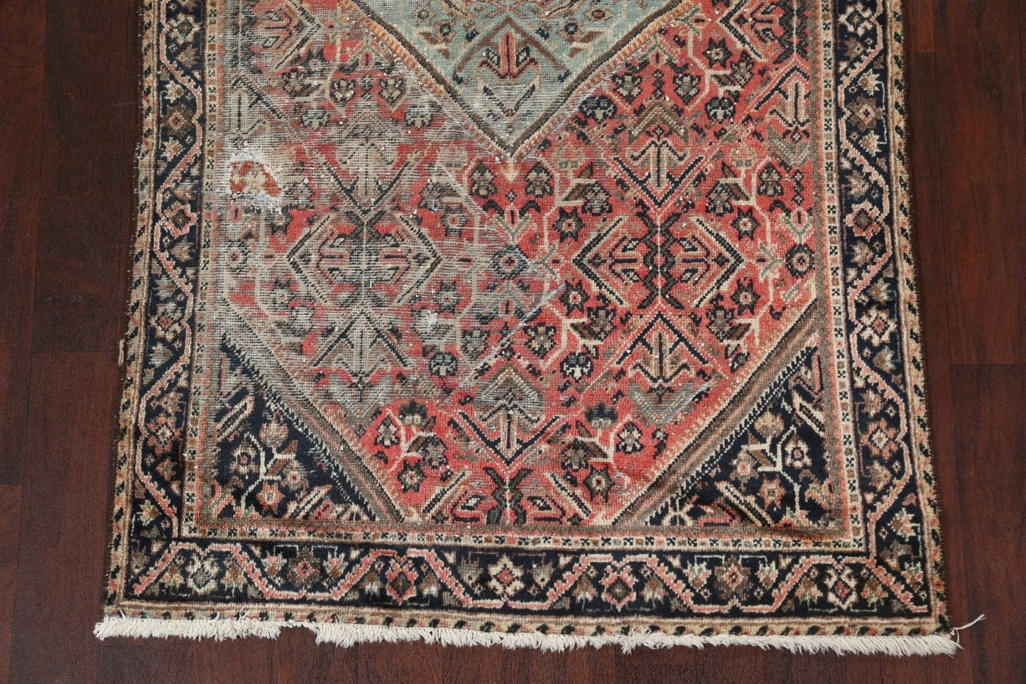 Antique Mahal Persian Area Rug 4x7