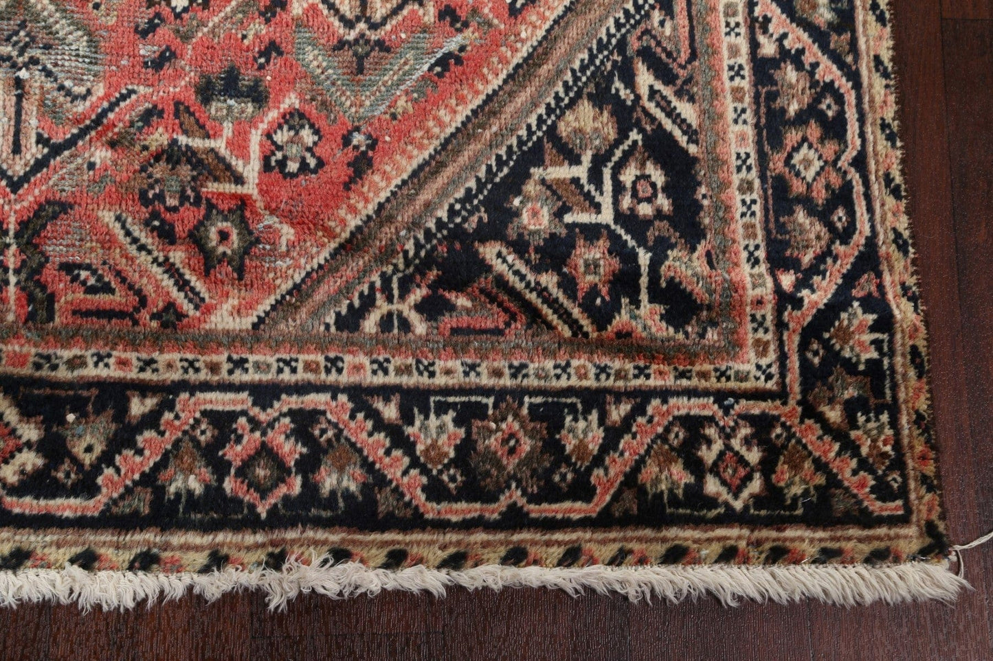 Antique Mahal Persian Area Rug 4x7