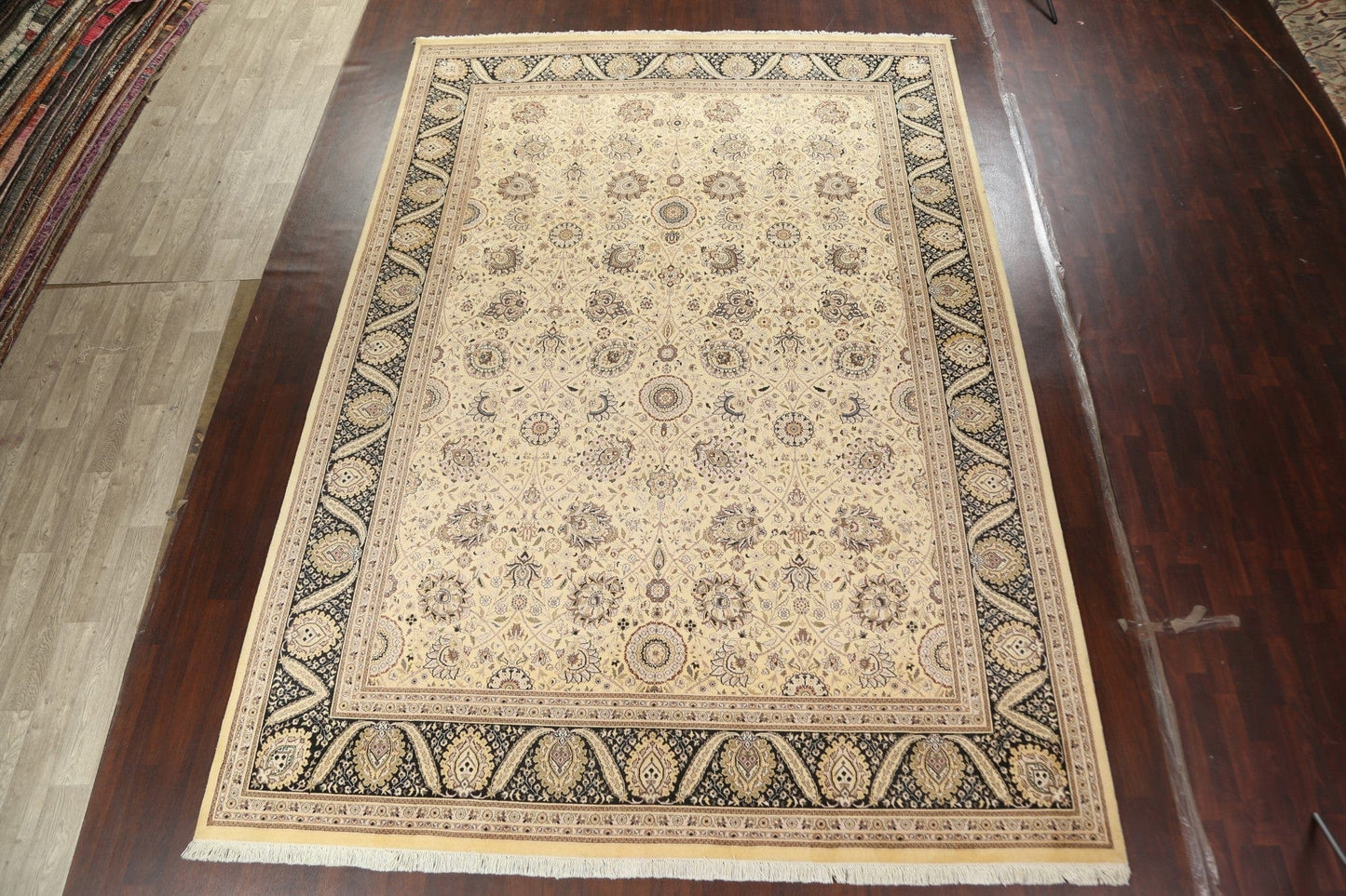 Vegetable Dye Tabriz Handmade Area Rug 10x14