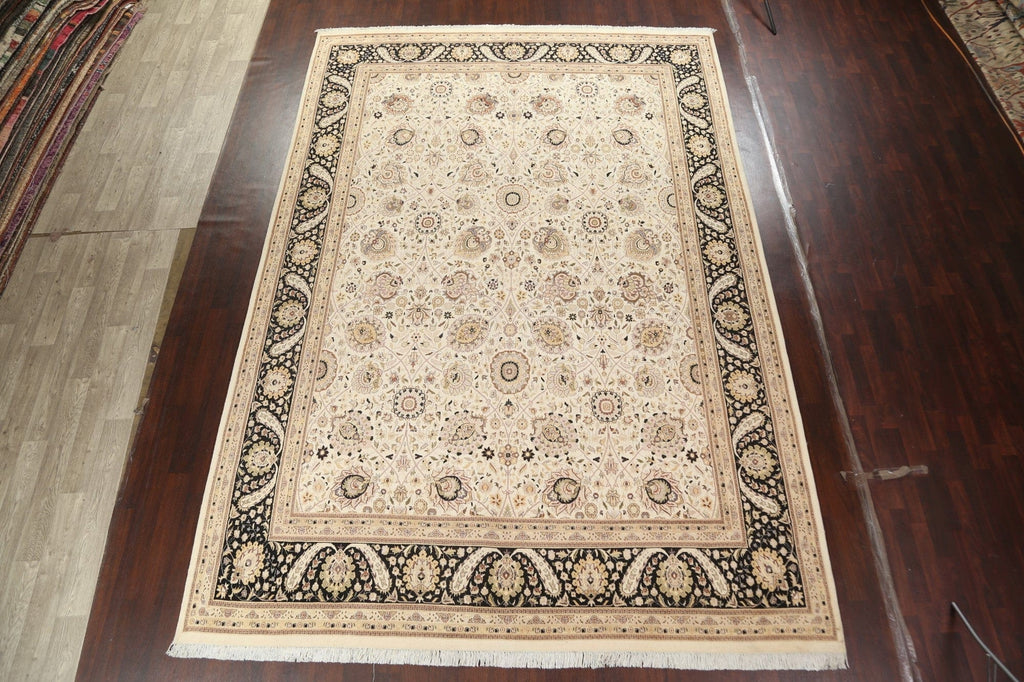 Vegetable Dye Tabriz Handmade Area Rug 10x14