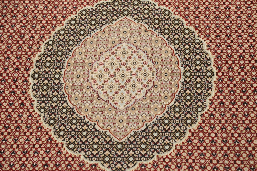 Vegetable Dye Tabriz Mahi Persian Area Rug 10x14