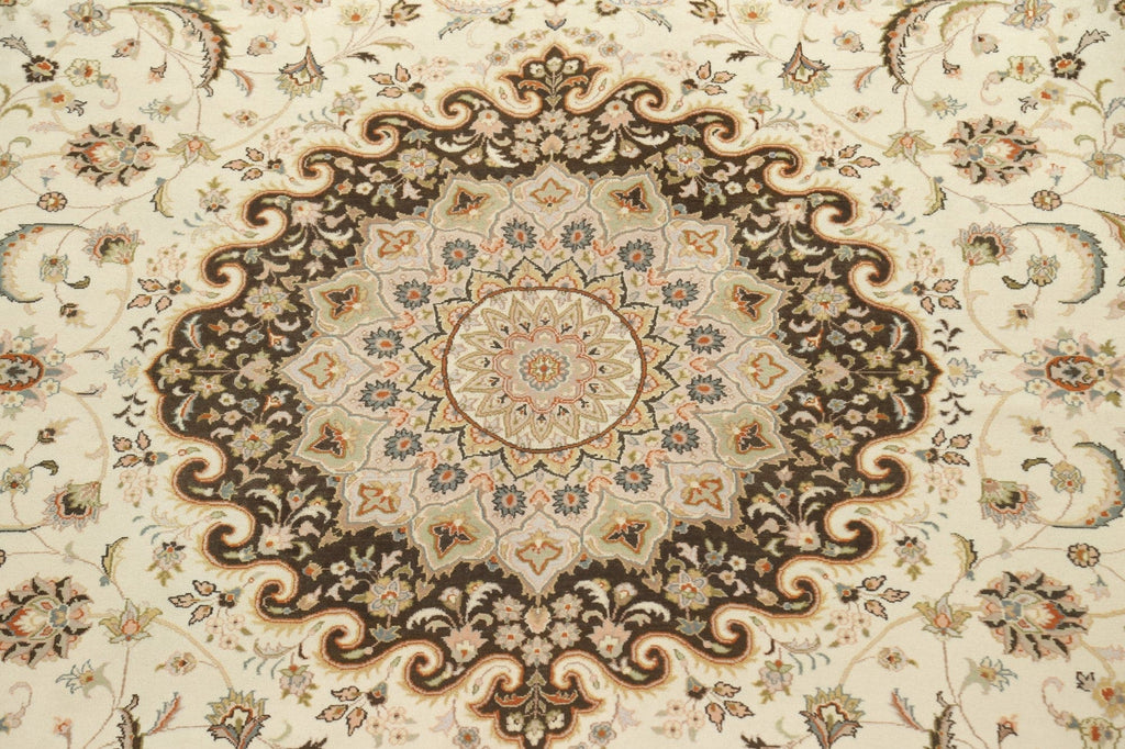 Vegetable Dye Tabriz Oriental Area Rug 10x14