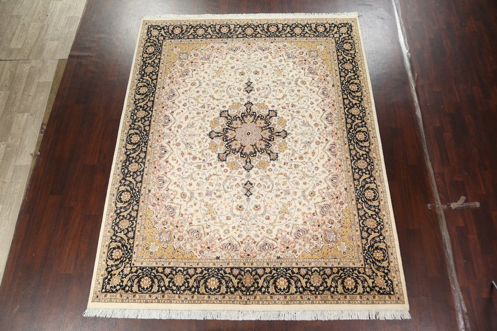 Vegetable Dye Tabriz Handmade Area Rug 8x10