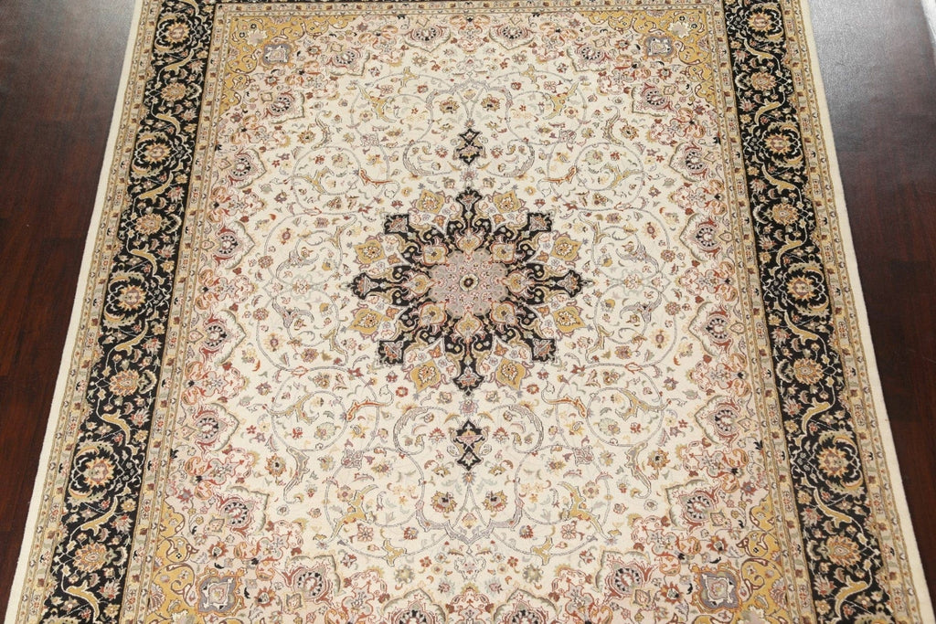 Vegetable Dye Tabriz Handmade Area Rug 8x10