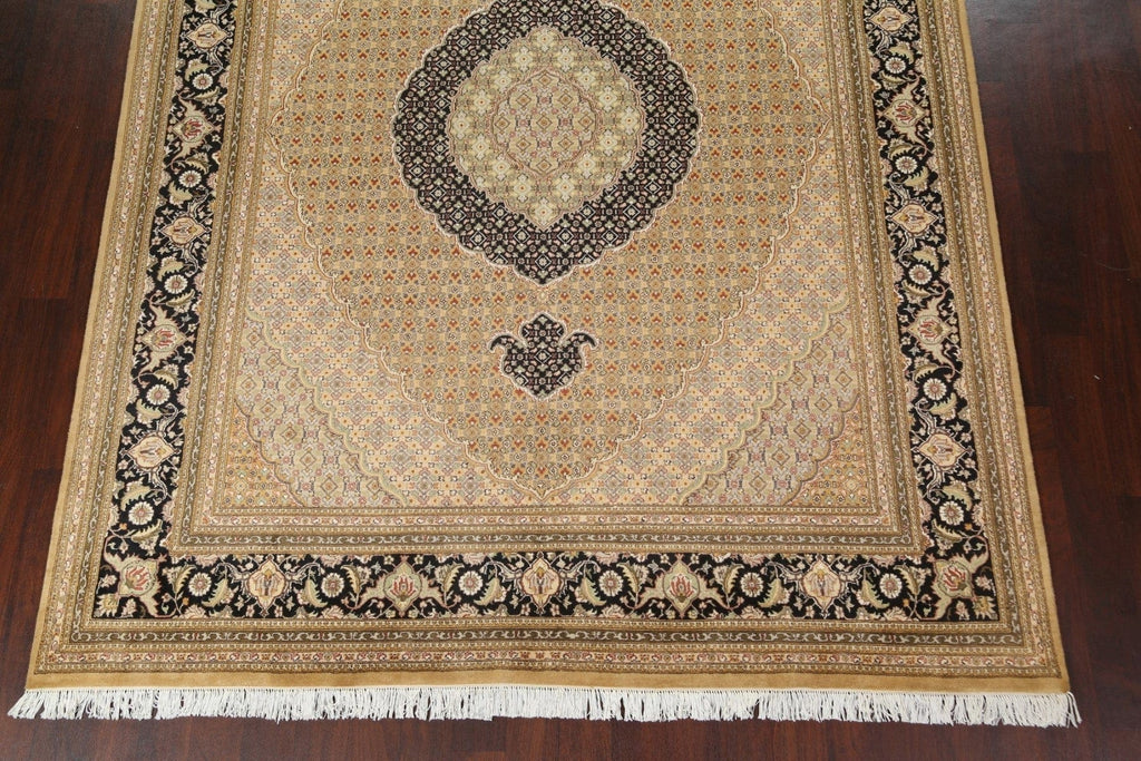 Vegetable Dye Tabriz Mahi Persian Area Rug 8x11