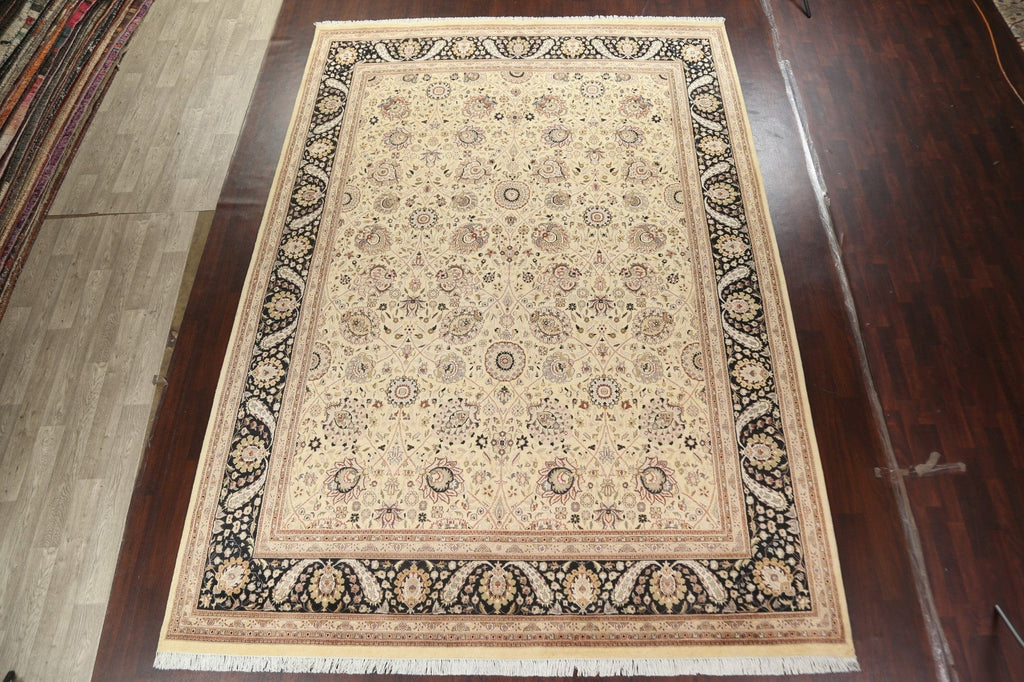 Vegetable Dye Tabriz Handmade Area Rug 10x14