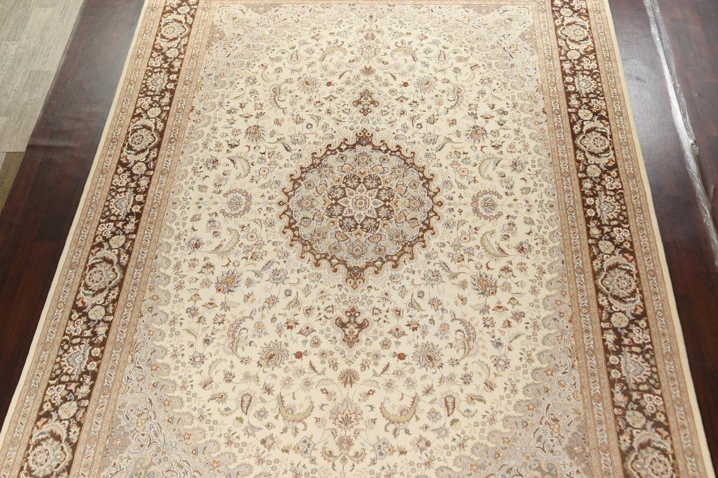 Vegetable Dye Tabriz Handmade Area Rug 10x14