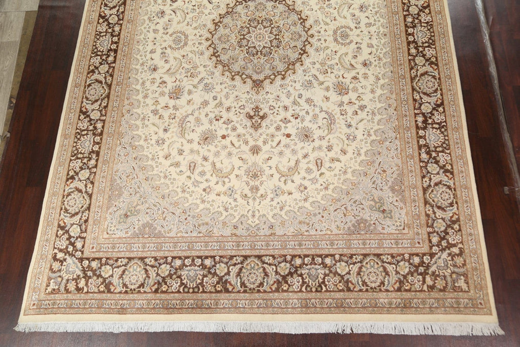 Vegetable Dye Tabriz Handmade Area Rug 10x14