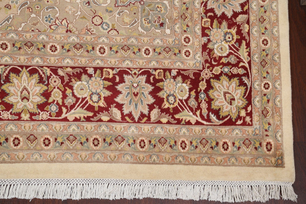 Vegetable Dye Tabriz Handmade Area Rug 10x14