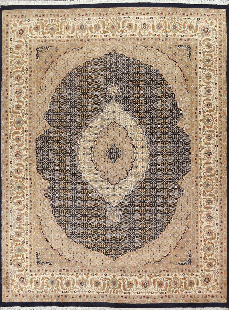 Vegetable Dye Tabriz Mahi Persian Area Rug 8x10