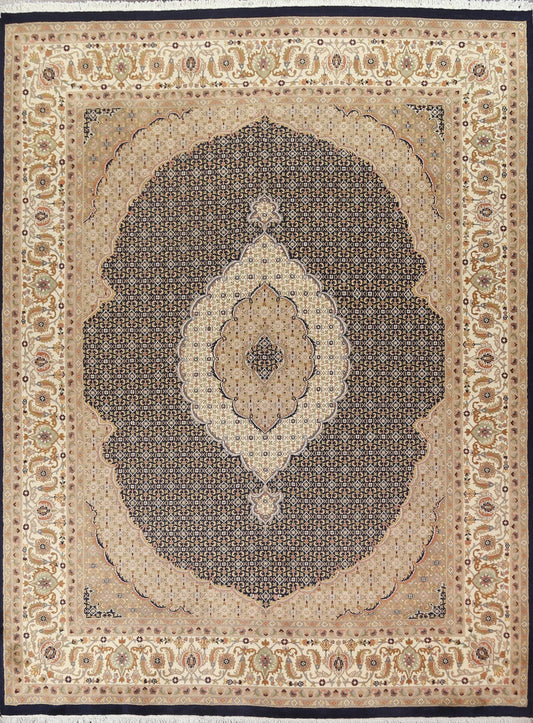 Vegetable Dye Tabriz Mahi Persian Area Rug 8x10