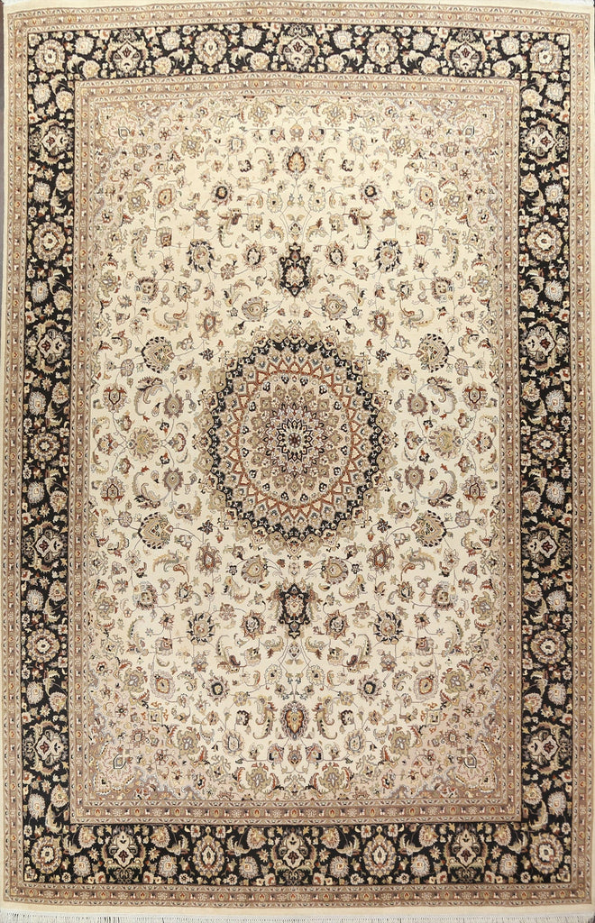 Vegetable Dye Tabriz Handmade Area Rug 10x14