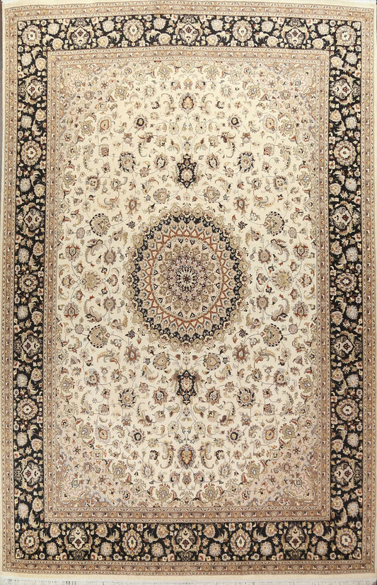 Vegetable Dye Tabriz Handmade Area Rug 10x14