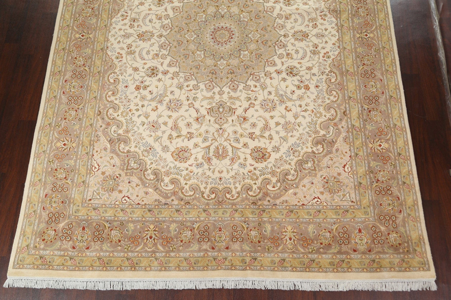 Vegetable Dye Tabriz Wool Area Rug 9x12