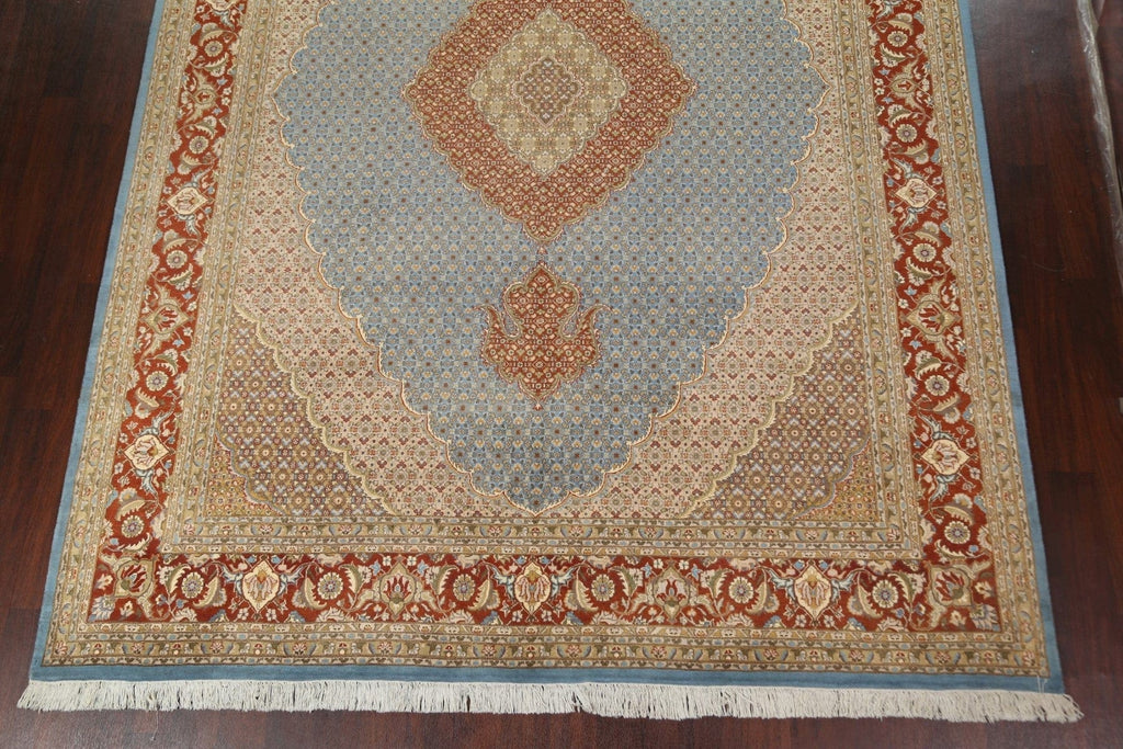 Vegetable Dye Tabriz Mahi Persian Area Rug 9x12