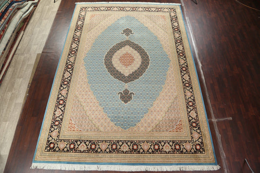 Vegetable Dye Tabriz Mahi Persian Rug 10x15 Large